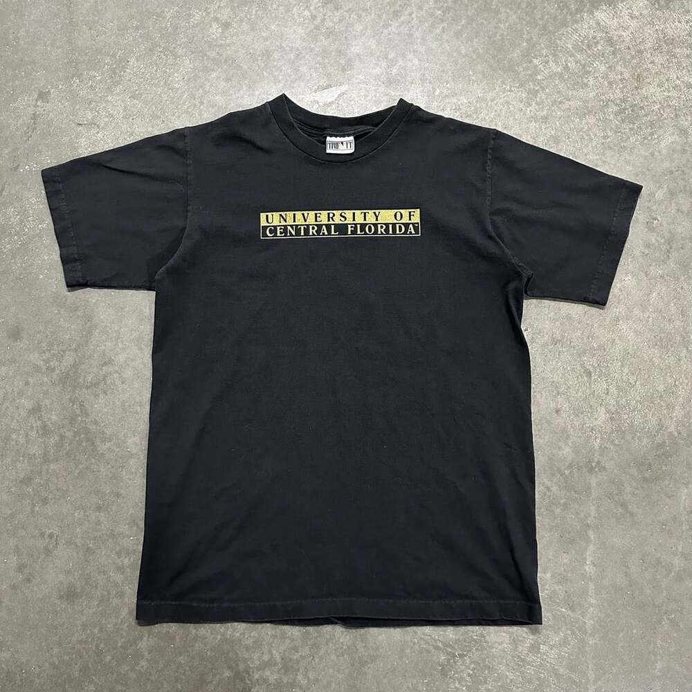Vintage 90s UCF University of Central Florida T Shirt Time Out College Tee